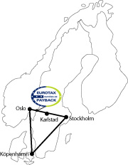 Karta över norden